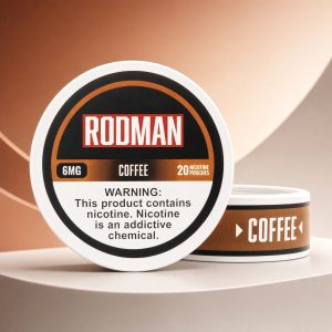 RODMAN NICOTINE POUCHES - COFFEE 6MG